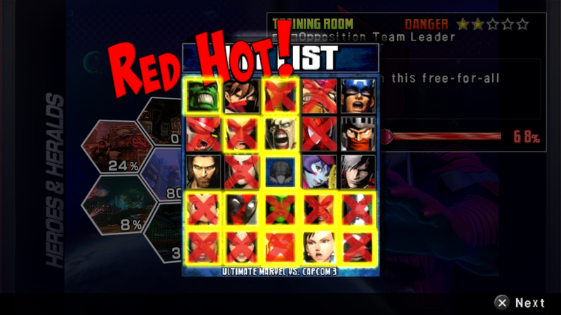Illustration for article titled Nightcrawler, the Green Goblin and Ulik (?!) Show Up in The PlayStation Vita Version of Ultimate Marvel vs. Capcom 3
